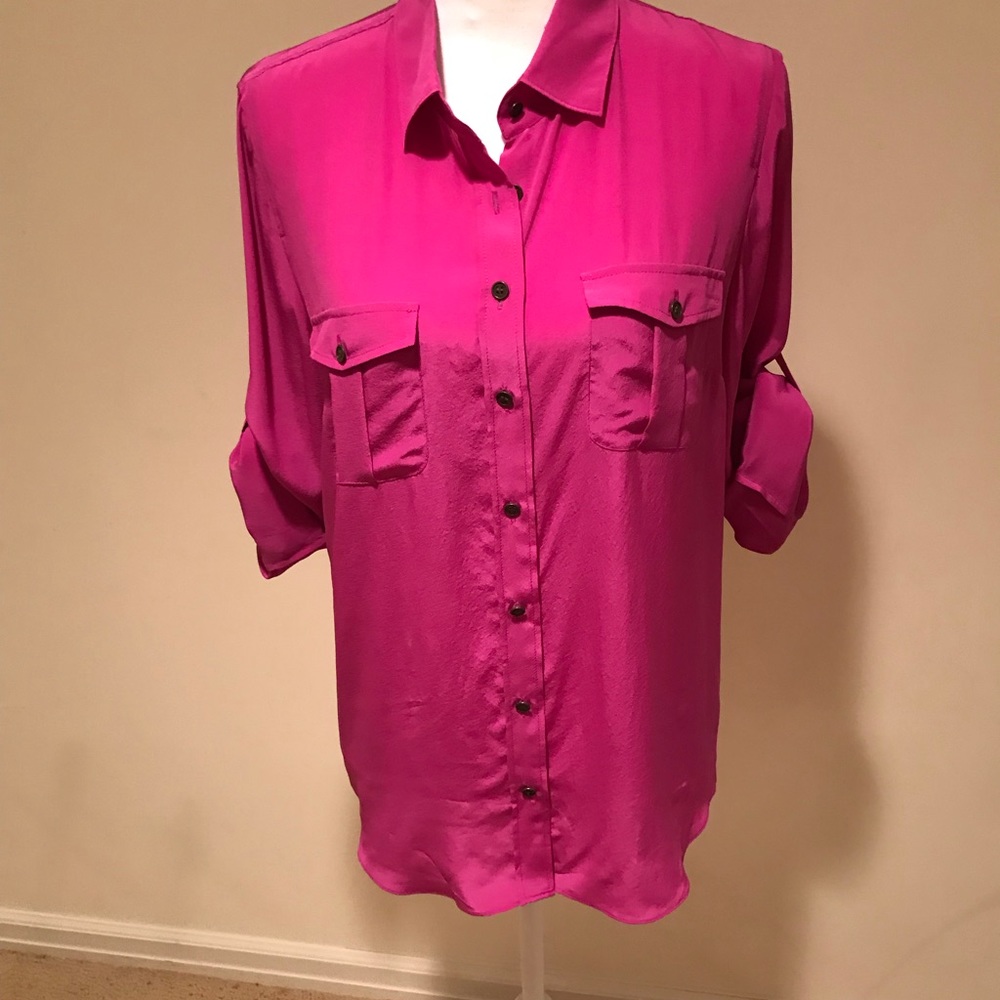 J. Crew silk blouse